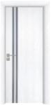 Novo Doors Usa Interior din MDF Novo Doors ND08 LUX PREMIUM, Cadru din Lemn Masiv, KIT COMPLET, Toc Reglabil de 10 CM INCLUS, Plinta pe Ambele Parti (ND08)