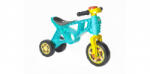 NOVOKIDS Motocicleta cu functie de trotineta fara pedale pentru copii NOVOKIDS EVO Balance Bike, Cu claxon, Maxim 30 Kg, 3 roti, Stabilitate mare, Turquoise (NKEVOTURQ)