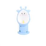 NOVOKIDS Olita copii tip Pisoar NOVOKIDSª Funny Giraffe, Cu morisca, Vas detasabil, Atasabila la peretele baii, Model Girafa , Albastru (NKPGIRAFEYLOW) Olita