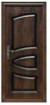 NOVO DOORS Usa metalica de exterior cu izolatie si vizor Novo Doors ND6002 , deschidere stanga dreapta, 1 yala, dimensiuni multiple, tabla 0.5 mm, balamale si clanta incluse, toc de 7 centimetri, pentru case (ND