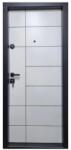 NOVO DOORS Usa metalica de apartament cu izolatie si vizor Novo Doors First Class NDS02, Deschidere Stanga Dreapta, Dimensiune 200X88 cm, Tabla 12 mm, Kit complet, Alb (NDS02)