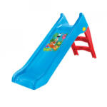 NOVOKIDS Tobogan Pentru Copii Novokids Jungle Slide, Pentru Interior si Exterior, Functie Tobogan cu Apa, Adaptor Furtun, Panta alunecare 140 Centimetri, Maxim 25 Kg, Albastru (NKJNGLSLIDE)