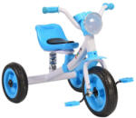 NOVOKIDS Tricicleta cu pedale NOVOKIDS Felix Trike , Cu melodii si lumini, Max 20 kg, Suspensie spate, Roti din cauciuc EVA, Cadru metalic, Albastru (NKTRIKFLXBLUE)