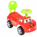 NOVOKIDS Masinuta cu Functie de Trotineta Fara Pedale Pentru Copii NOVOKIDS DREAM CAR, Maxim 25 Kg, Cu Sunete, Spatar de Protectie si Volan, ROSU (NKDRCRED)