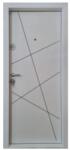 NOVO DOORS Usa metalica de apartament cu izolatie si vizor Novo Doors First Class NDFC20, Deschidere Stanga Dreapta, Dimensiune 200X88 cm, Tabla 12 mm, Kit complet, Alb (NDFC20)