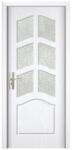 Novo Doors Usa Interior din MDF Novo Doors ND109, Cadru din Lemn Masiv, Geam Sablat, KIT COMPLET, Toc , Manere si balamale incluse (ND109)