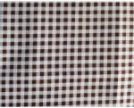 CASA GINO Fata de masa SAH alb si maron CASA GINO , bumbac 100%, 125X140, masa 4 persoane (SAHBROWN) Fata de masa