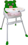 NOVOKIDS Scaun de masa 3 in 1 pentru copii si bebe NOVOKIDS Teddy Bear , transformabil in scaunel copii, functie inaltator scaun, 2 trepte de inaltime, sezut comfortabil, masuta detasabila, model Ursulet, Verd Scaun de masa bebelusi, inaltator
