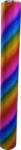 NOVOKIDS Tun confetii NOVOKIDS Party Tube, Lungime 80 cm, Cu aer comprimat, Model Curcubeu, Multicolor (NKPTYTUBERAINBOW80)