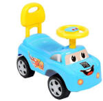 NOVOKIDS Masinuta cu Functie de Trotineta Fara Pedale Pentru Copii NOVOKIDS DREAM CAR, Maxim 25 Kg, Cu Sunete, Spatar de Protectie si Volan, ALBASTRU (NKDRCARBLUE)