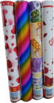 NOVOKIDS Set 4 tunuri confetii NOVOKIDS Party Tube, Lungime 60 cm, Cu aer comprimat, Modele diverse, Multicolor (NKPTYTUBESET60)