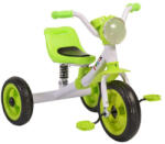 NOVOKIDS Tricicleta cu pedale NOVOKIDS Felix Trike , Cu melodii si lumini, Max 20 kg, Suspensie spate, Roti din cauciuc EVA, Cadru metalic, Verde (NKTRIKFLXGREEN)