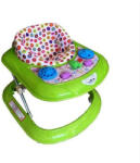 NOVOKIDS Premergator reglabil in 3 trepte Taspinar , jucarie interactiva, plastic rezistenta superioara, Verde (TASGREEN)