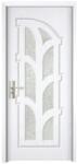 Novo Doors Usa Interior din MDF Novo Doors ND308, Cadru din Lemn Masiv, Geam Sablat, KIT COMPLET, Toc , Manere si balamale incluse (ND308)