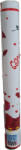 NOVOKIDS Tun confetii NOVOKIDS Party Tube, Lungime 60 cm, Cu aer comprimat, Model trandafiri, Rosu cu Alb (NKPTYTUBEROSES60)