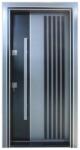 NOVO DOORS Usa metalica de exterior cu izolatie si vizor Novo Doors NDS1000S, Din compozit, 2 yale, Kit complet, Pentru case, (NDS1000S)
