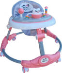 NOVOKIDS Premergator reglabil in 6 trepte de inaltime NOVOKIDS Little Kitty, Cu melodii, Pliabil, Max 20 kg, Roti silentioase, Model Pisicuta, Roz (NKLTLKTYWLKPINK)