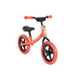 NOVOKIDS Bicicleta pedagogica fara pedale pentru copii NOVOKIDS Happy 2B, Roti 12" inch, 1-5 ani, Maxim 20 kg, Cadru carbon, Roti din spuma cauciucata EVA, Portocaliu (NKHPY2BORNGE)