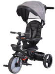 NOVOKIDS Tricicleta pliabila cu copertina NOVOKIDS Classico Trike , Pedale si maner pentru parinti, Scaun reversibil cu rotire 360 grade , Functie Free Wheel, Cadru metalic, Beige (NKCLASSTRKBEIGE)