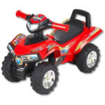 NOVOKIDS Masinuta cu Functie de Trotineta Fara Pedale Pentru Copii NOVOKIDS ATV Rider, Maxim 27 Kg, Cu Melodii, Sezut comfortabil, ROSU (NKATVRIDERED)