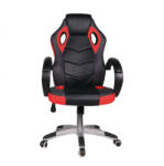 NOVOKIDS Scaun gaming si birou NOVOKIDS Gamer PRO, Rotatie 360 grade, Design ergonomic, Inaltime reglabila 117-127 cm, Latime 60 cm, Max 120 kg, Rosu cu Negru (NKGMERPROCHAIRED)