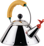 Alessi Ceainic cu fluier 9093 Alessi 1 l mâner galben (9093/1 Y)