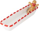 Bloomingville Castron pentru gustări Ginnie omuleț de turtă dulce 36, 5 cm (82061083) Castron