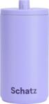 Design Letters Cană de călătorie Design Letters Schatz 350 ml violet (30101019PAIRSCHATZ)
