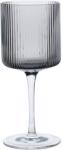 Ferm Living Pahare cu picior pentru vin alb Ripple fumurii 2 buc (1104270096) Pahar