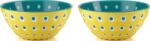 Guzzini Castronașe pentru gustări Le Murrine 12, 5 cm galben-albastru 2 buc (279412225) Castron