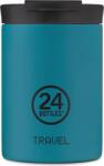 24Bottles Cană termică Travel Tumbler Earth 350 ml turcoaz marin (413)