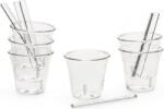 Seletti Căni pentru cafea Estetico Quotidiano cu accesorii de amestecat 6 buc (10655KIT)