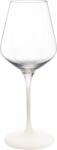 Villeroy & Boch Pahare cu picior pentru vin alb Manufacture Rock Blanc 410 ml 4 buc (11-3799-8120) Pahar