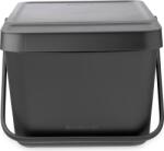 Brabantia Coș de gunoi Sort & Go Stackable 20 l gri (277726) Cos de gunoi