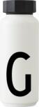 Design Letters Sticlă termos To Go litera G 500 ml (10204500G)
