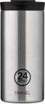 24Bottles Cană termică Travel Tumbler Basic 600 ml argintie (406)