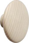 Muuto Кука за стена Dots Wood 13 см светло бежово (03192)