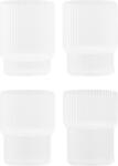 Ferm Living Pahare Ripple mici Frosted 4 buc (1104269327) Pahar