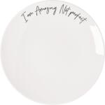 Villeroy & Boch Farfurie pentru micul dejun Statement I Am Amazing Not Perfect 21 cm (10-1621-6153)