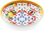 Guzzini Farfurie adâncă Flowers & Lemon 21, 5 cm galbenă și roșie (28190052)
