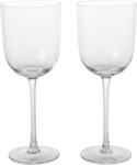 Ferm Living Pahare cu picior pentru vin alb Host străvezii 2 buc (1104267627) Pahar