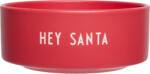 Design Letters Bol pentru gustări Snack Santa roșu (10204010ROSEHSANTA) Castron