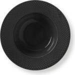Lyngby Farfurie adâncă Rhombe Earth 24, 5 cm neagră (201860)