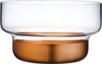 Nude Castron Contour 24 cm transparent cu suport din aramă (1075298) Castron