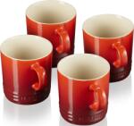 Le Creuset Căni Le Creuset 350 ml vișinii 4 buc (79113350600000)