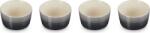 Le Creuset Forme mici pentru copt și servire Le Creuset 8 cm gri 4 buc (79109104440000) Castron