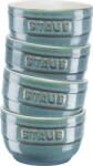 Staub Мини формички за печене XS-Minis 200 мл тюркоазени 4 бр (40508-155-0)