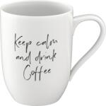 Villeroy & Boch Cană Statement Keep Calm And Drink Coffee 340 ml (10-1621-9652)