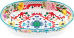 Guzzini Castron Flowers & Lemon oval 32, 5 cm albastru-roșu (28190552) Tava