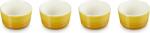 Le Creuset Формички за печене и сервиране Le Creuset 8 см ярко жълто 4 бр (79109106720000)
